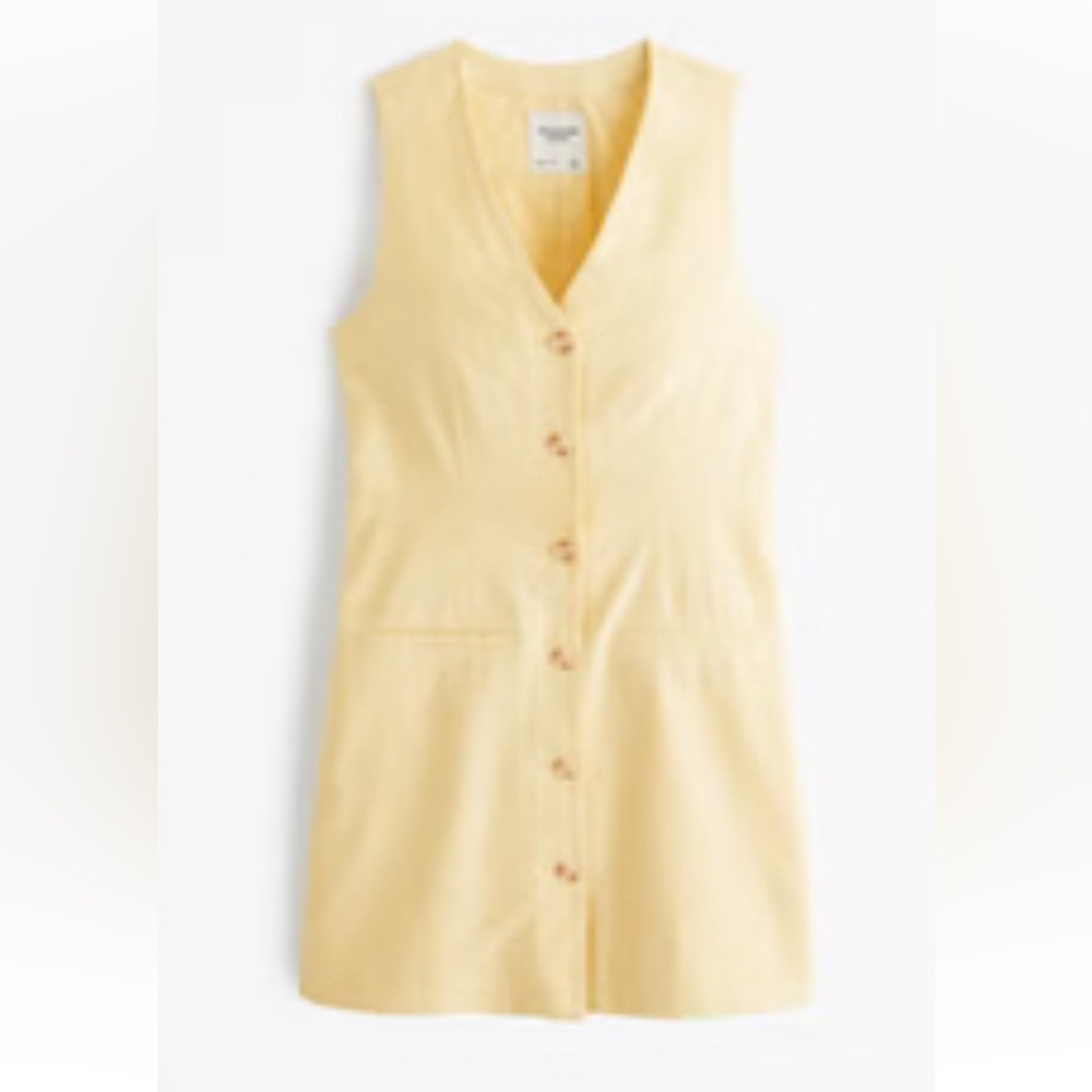 Linen vest Dress